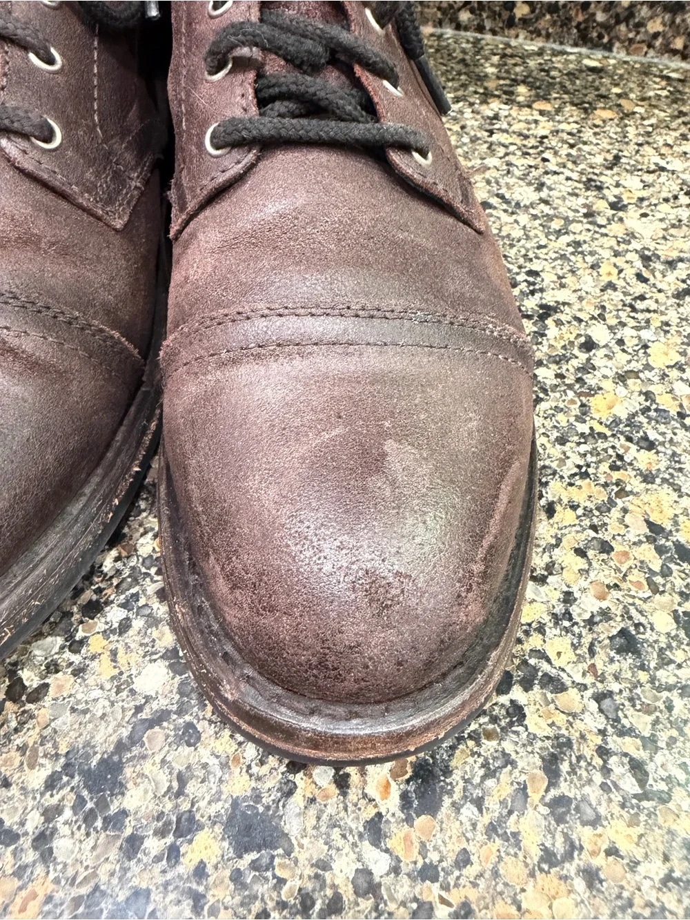 Men's Thursday boot company, captain size 10  Brown Lace-Up Leather Boots
